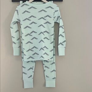 Honest Baby Patterned Cotton Pajama Set 5T